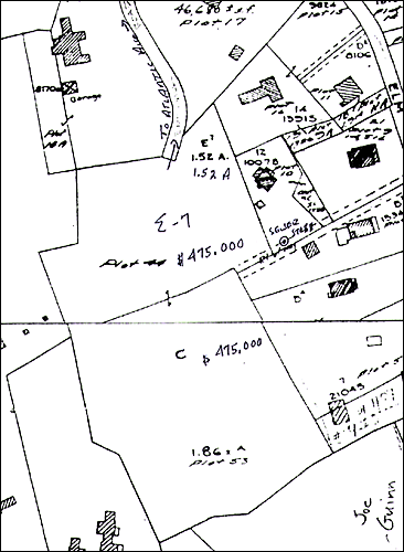 Plan 1 of 3 - Two Beautiful Secluded Lots