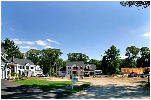 View of Beech Tree 9 Lot Subdivision