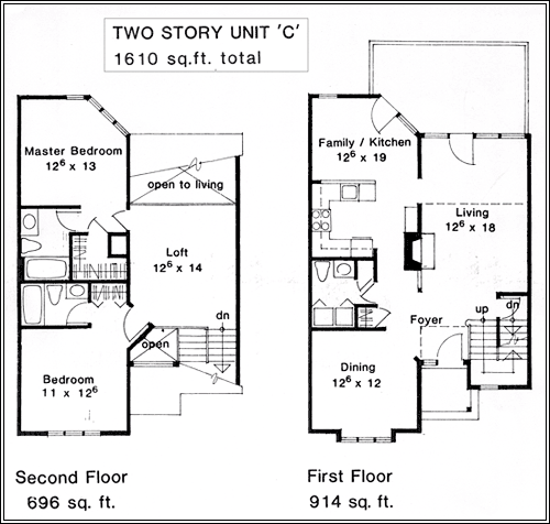 100 Pond Street #56 - Floor Plans