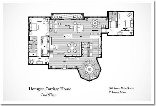 Floorplan Level 1 - 306 South Main Street