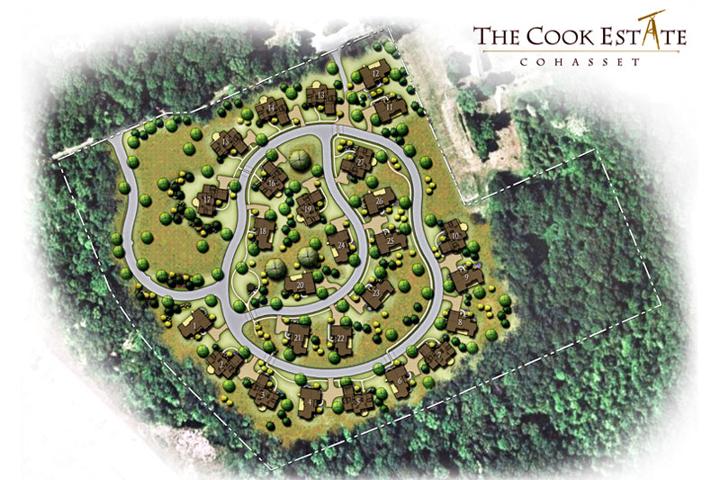 The Bancroft at The Cook Estate, Cohasset at Dean and Hamilton Compass